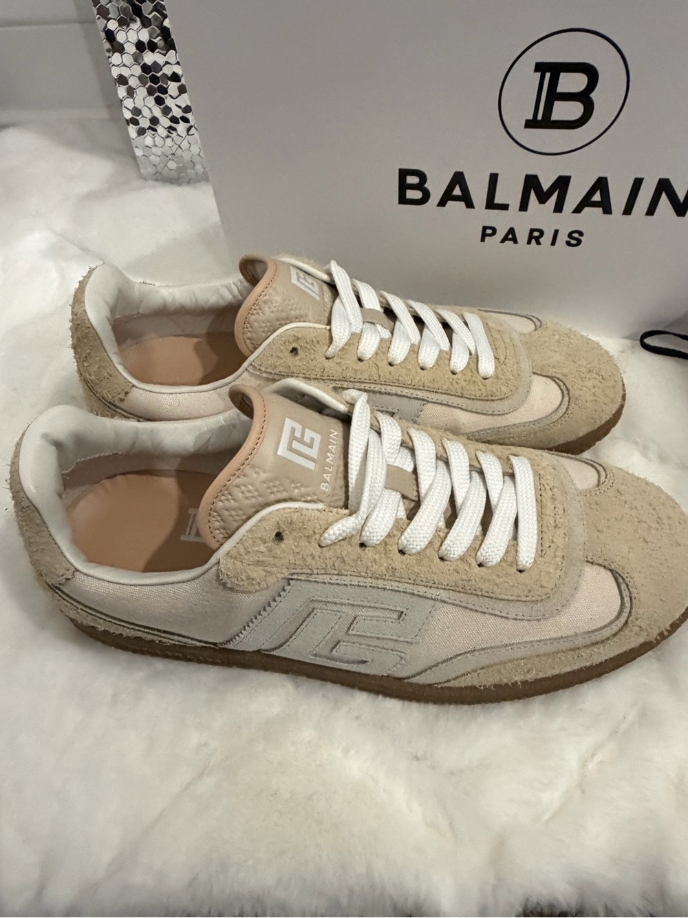 Balmain sued sneakers
